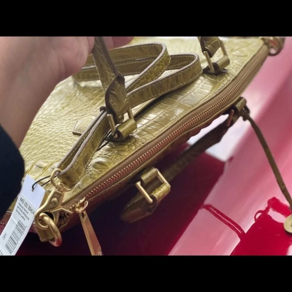 Brahmin M Duxbury Satchel in Artichoke Melbourne
